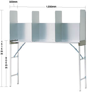 3人用投票記載台3L型